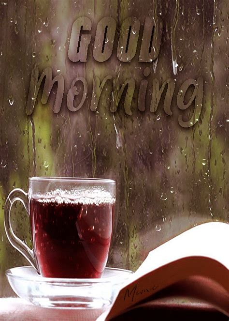 good morning rain gif